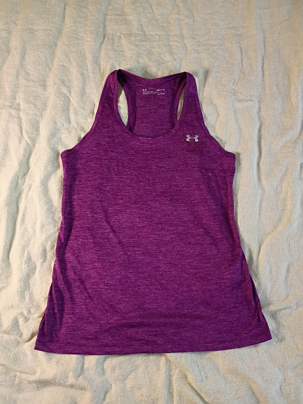 Under Armour Women’s Purple Heather Performance Racerback Tank